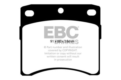 EBC Ultimax bromsbelägg