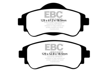 EBC Greenstuff bromsbelägg