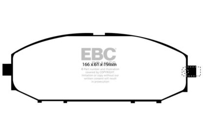 EBC Bluestuff bromsbelägg