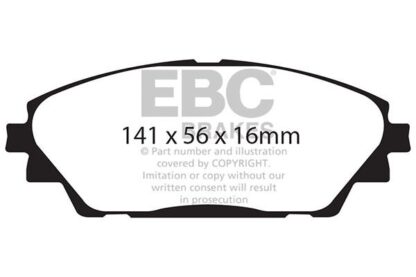 EBC Yellowstuff bromsbelägg