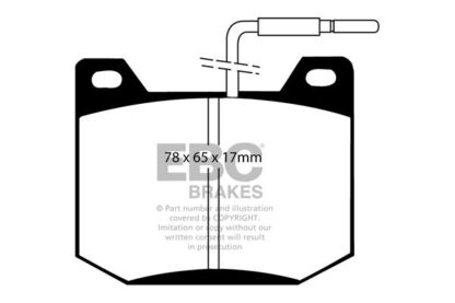 EBC Ultimax bromsbelägg