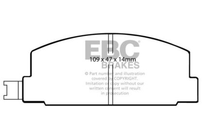 EBC Ultimax bromsbelägg