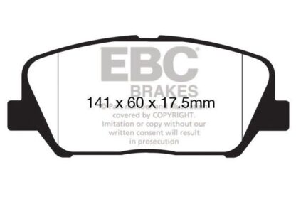 EBC Yellowstuff bromsbelägg