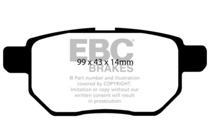 EBC Greenstuff bromsbelägg