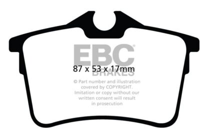 EBC Yellowstuff bromsbelägg