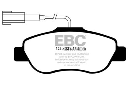 EBC Greenstuff bromsbelägg
