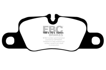 EBC Bluestuff bromsbelägg