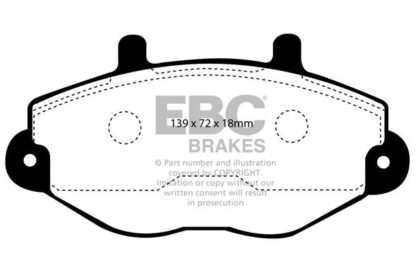 EBC Ultimax bromsbelägg