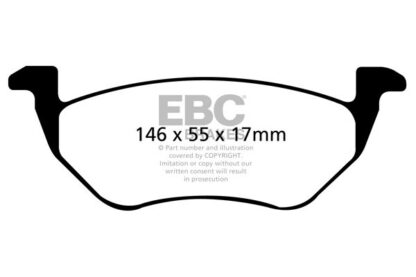 EBC Ultimax bromsbelägg