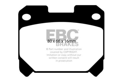 EBC Redstuff bromsbelägg