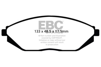 EBC Greenstuff bromsbelägg