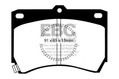 EBC Ultimax bromsbelägg