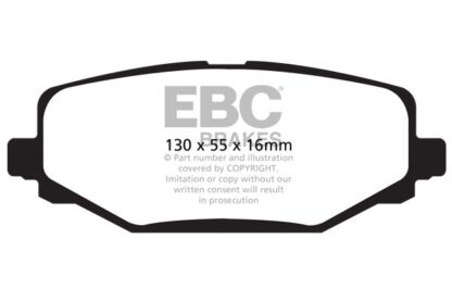 EBC Yellowstuff bromsbelägg