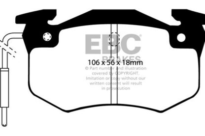EBC Ultimax bromsbelägg
