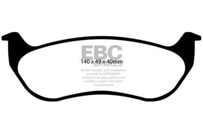 EBC Yellowstuff bromsbelägg