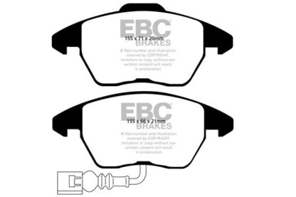 EBC Yellowstuff bromsbelägg