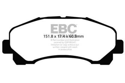 EBC Yellowstuff bromsbelägg