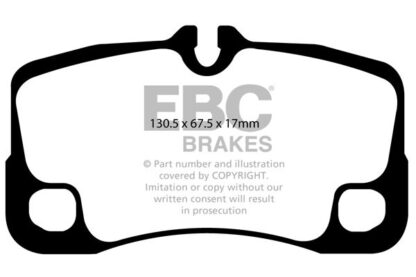 EBC Bluestuff bromsbelägg