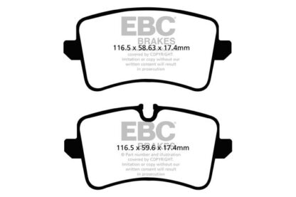 EBC Bluestuff bromsbelägg