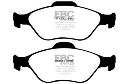 EBC Greenstuff bromsbelägg