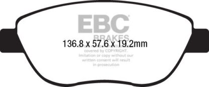 EBC Greenstuff bromsbelägg