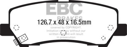 EBC Yellowstuff bromsbelägg