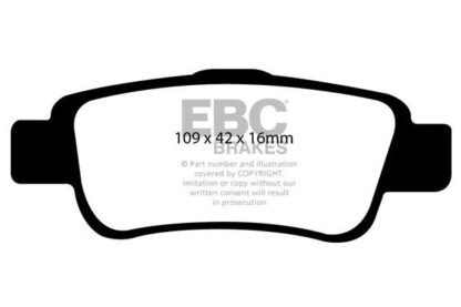 EBC Yellowstuff bromsbelägg