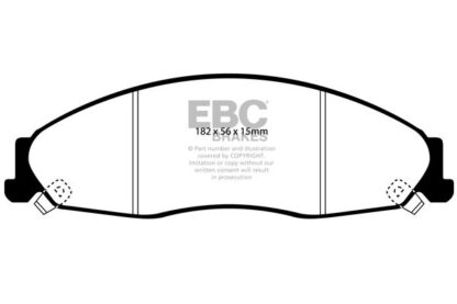 EBC Greenstuff bromsbelägg