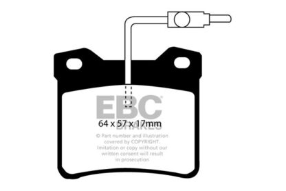 EBC Greenstuff bromsbelägg