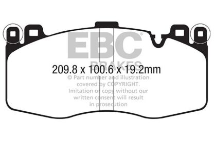 EBC Yellowstuff bromsbelägg