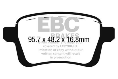 EBC Greenstuff bromsbelägg