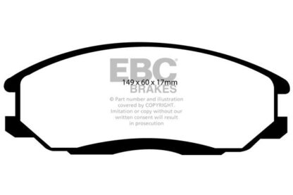 EBC Greenstuff bromsbelägg