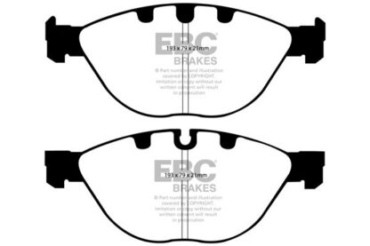 EBC Bluestuff bromsbelägg