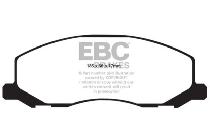 EBC Yellowstuff bromsbelägg