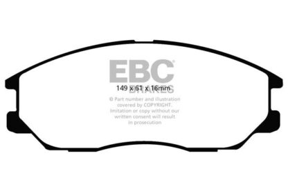 EBC Greenstuff bromsbelägg