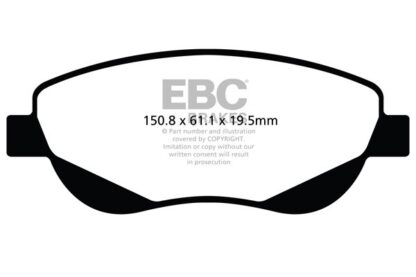 EBC Greenstuff bromsbelägg