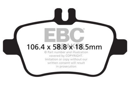 EBC Redstuff bromsbelägg