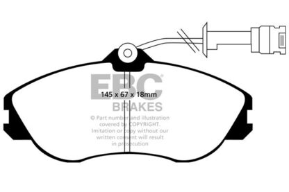 EBC Yellowstuff bromsbelägg
