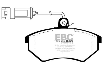 EBC Greenstuff bromsbelägg