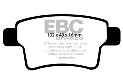 EBC Greenstuff bromsbelägg