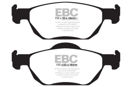 EBC Greenstuff bromsbelägg