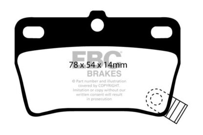 EBC Ultimax bromsbelägg