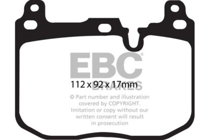 EBC Bluestuff bromsbelägg