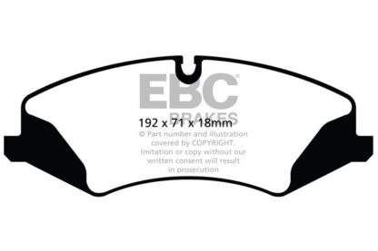 EBC Yellowstuff bromsbelägg