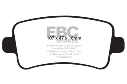 EBC Yellowstuff bromsbelägg