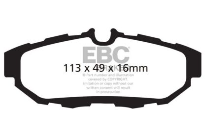 EBC Yellowstuff bromsbelägg