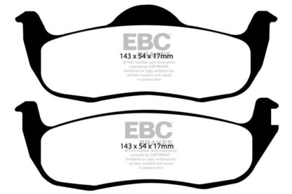 EBC Yellowstuff bromsbelägg