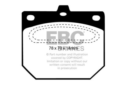 EBC Ultimax bromsbelägg