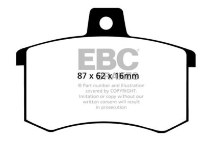 EBC Yellowstuff bromsbelägg