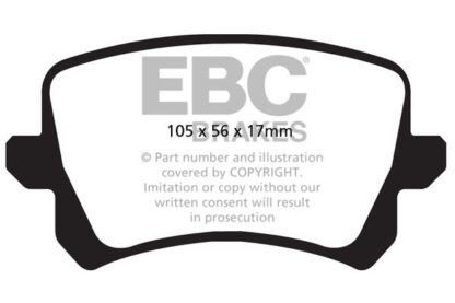 EBC Yellowstuff bromsbelägg